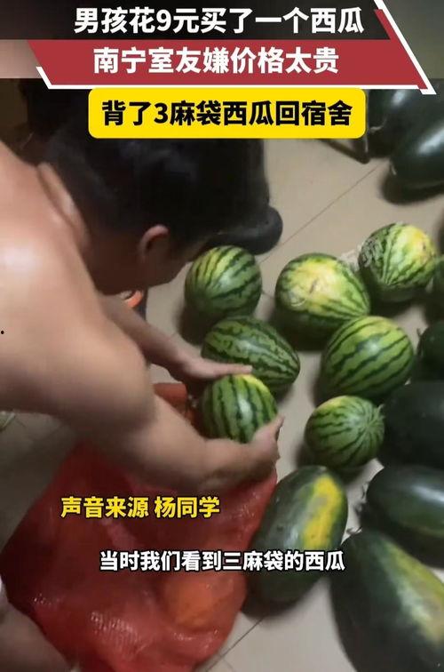 宿舍有瓜吃,共享瓜果，共享欢乐时光